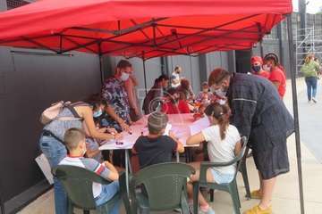 Las fiestas patronales dan vida al auditorio del mayor parque urbano de Telde/TA.